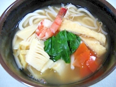 あごだし五目うどん